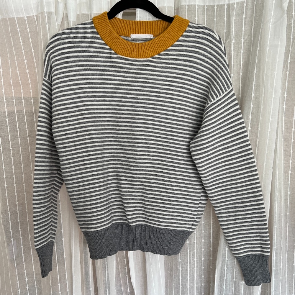 Striped Knit Sweater